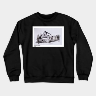 St Barnabas Chapel, Norfolk Island Crewneck Sweatshirt